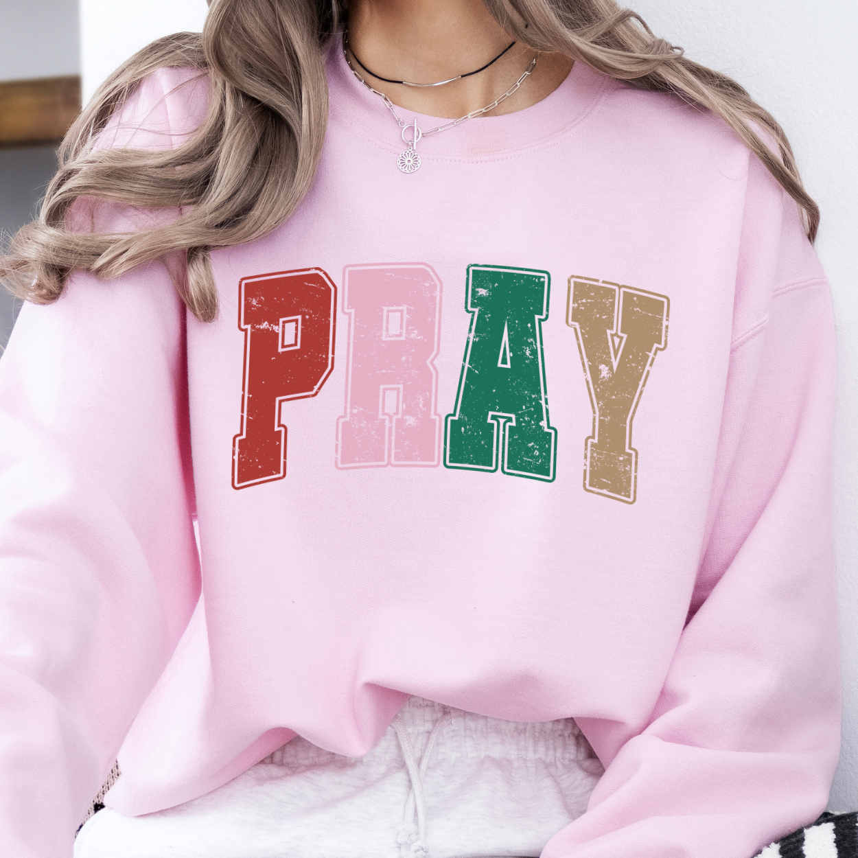 PRAY Unisex Graphic Sweatshirt | ATTA TOOD®