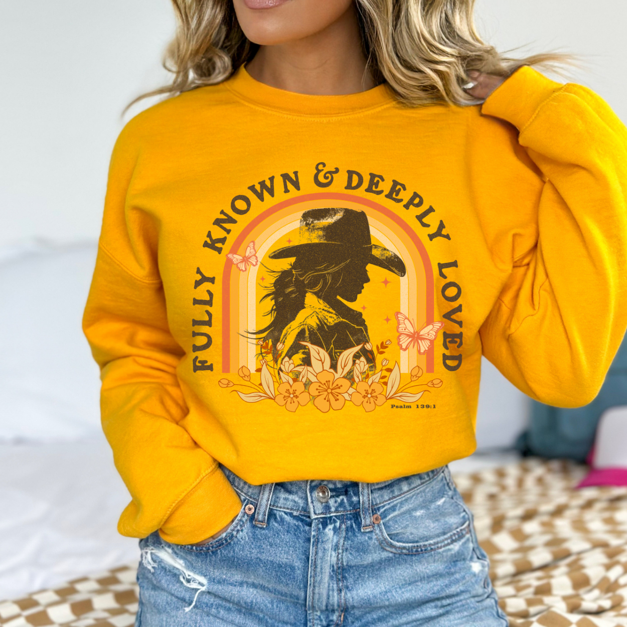 Fully Known Western Christian Graphic Sweatshirt | ATTA TOOD®