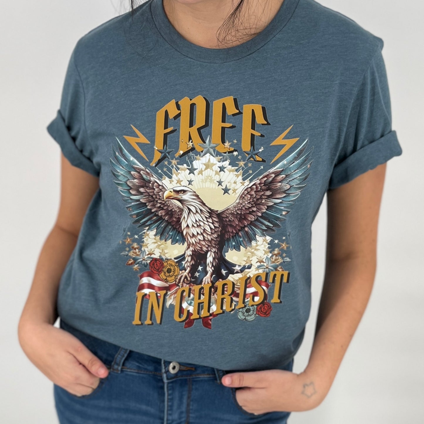 Free in Christ tee