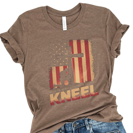 When The World Is To Much Patriotic Christian T-Shirt | ATTA TOOD®