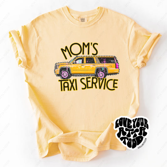 Mom Taxi Service XL SUV Graphic Tee | ATTA TOOD®