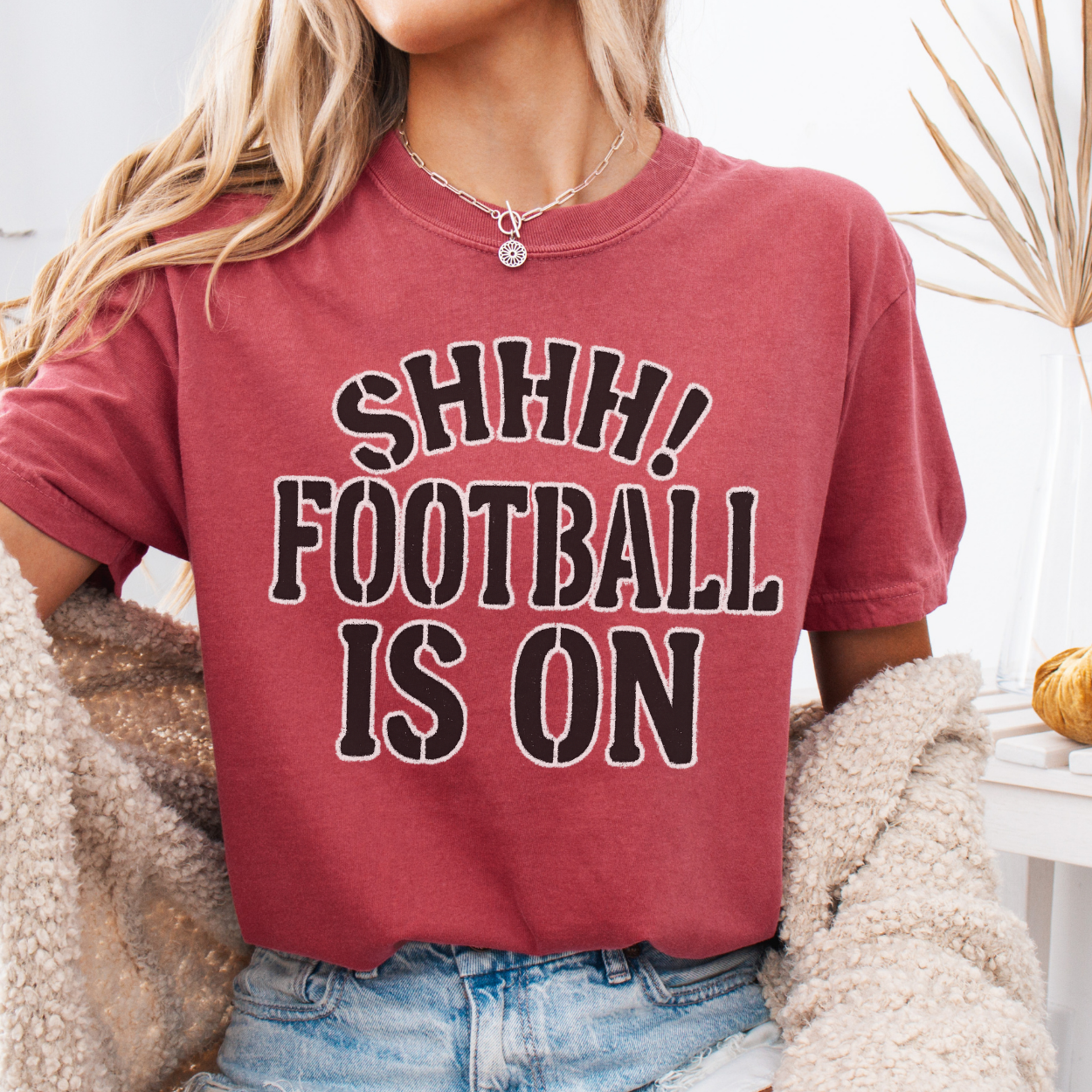 Football Is On Unisex Graphic T-Shirt | ATTA TOOD®