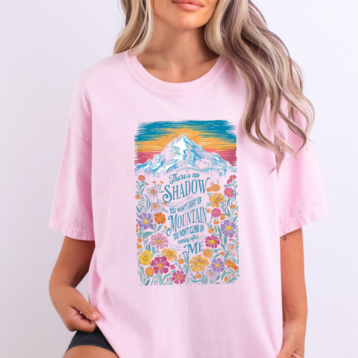 Mountain Majesty Christian Faith Graphic T-Shirt | ATTA TOOD®