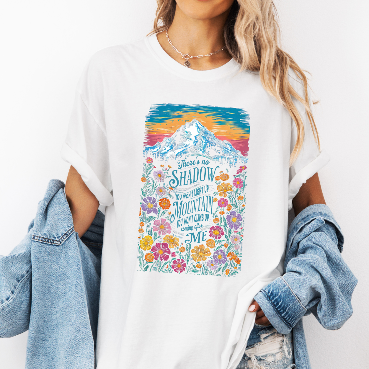 Mountain Majesty Christian Faith Graphic T-Shirt | ATTA TOOD®