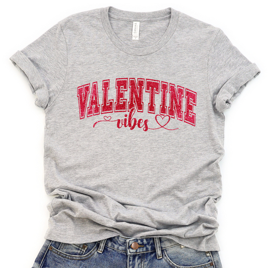 Valentine vibes women's graphic t-shirt