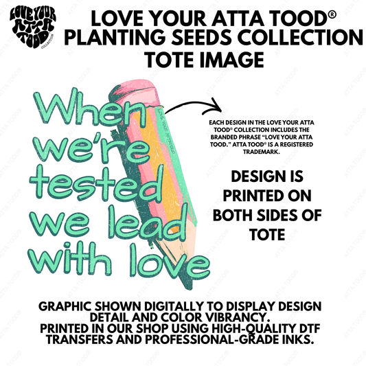 When We're Tested Jumbo Tote Bag | ATTA TOOD®