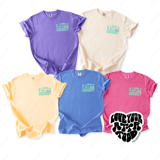 Comfort Colors® Funny Christian Graphic Tee | Beach Crab