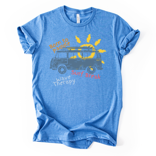 Summer Surf Graphic Tee | Vintage Van Beach Shirt