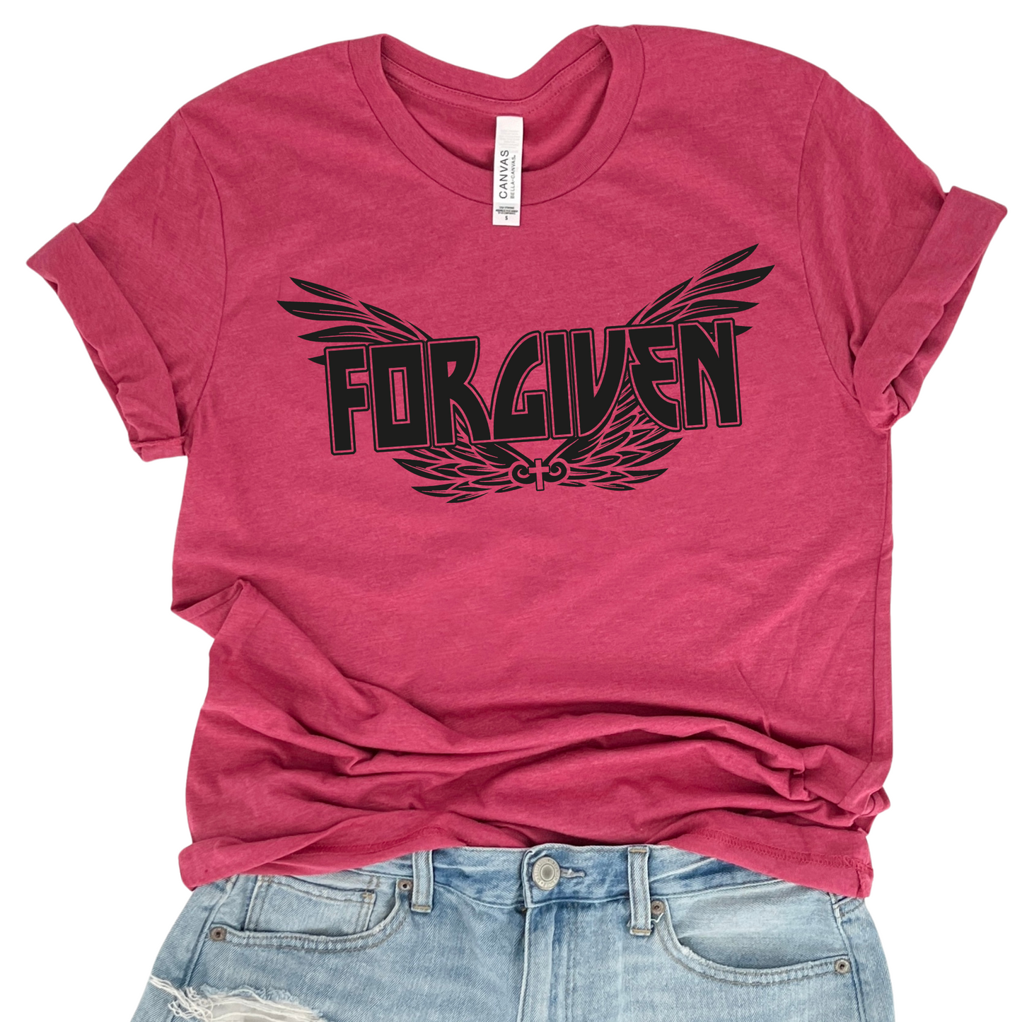 Forgiven Christian Unisex Graphic T-Shirt | ATTA TOOD®