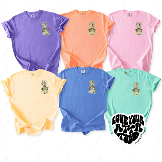 Pineapple Fruit Of The Spirit Faith Graphic Tee | ATTA TOOD