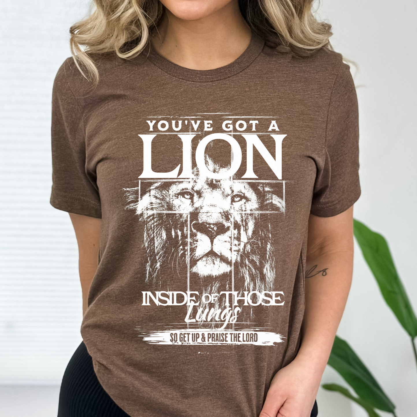 You've Got a Lion Christian Unisex Graphic T-Shirt | ATTA TOOD®