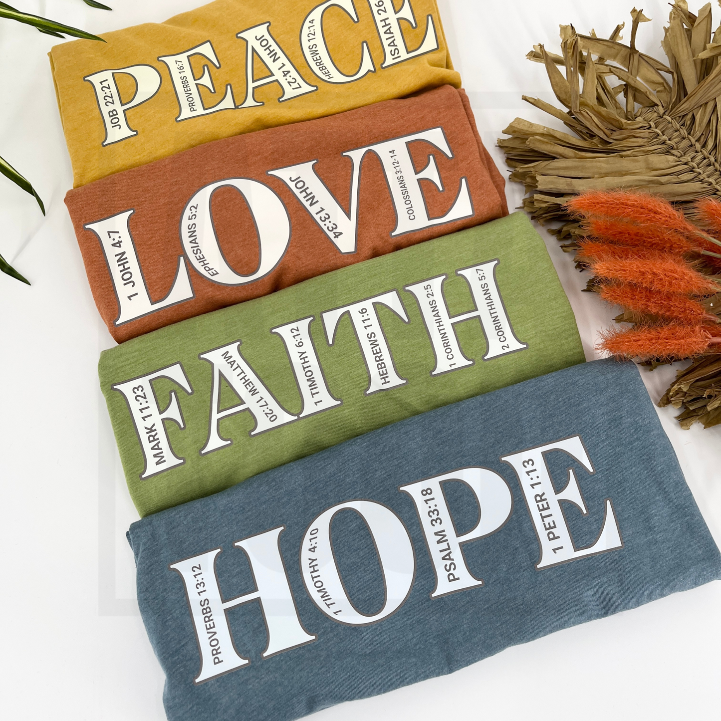 LOVE Bible Verse Christian Unisex Graphic T-shirt | ATTA TOOD®
