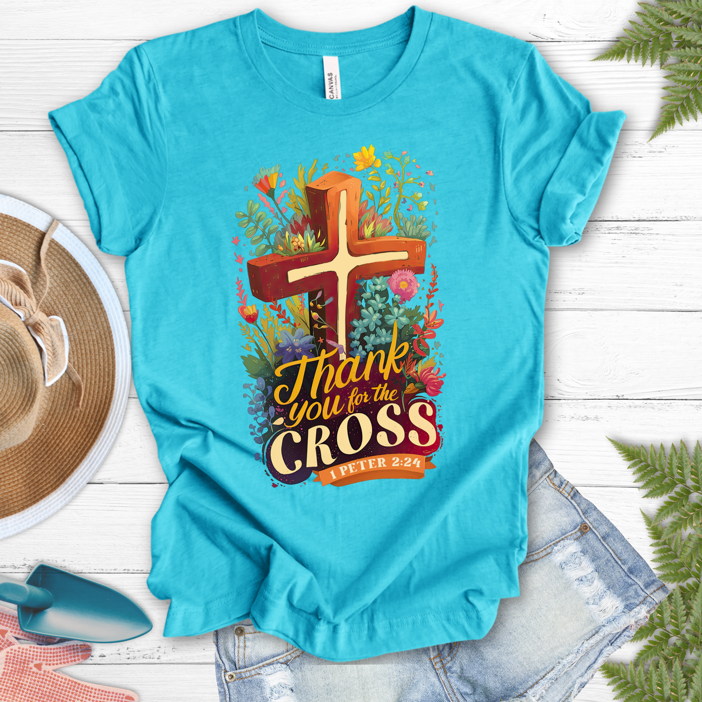 Thank you for the cross tee - Additional Colors