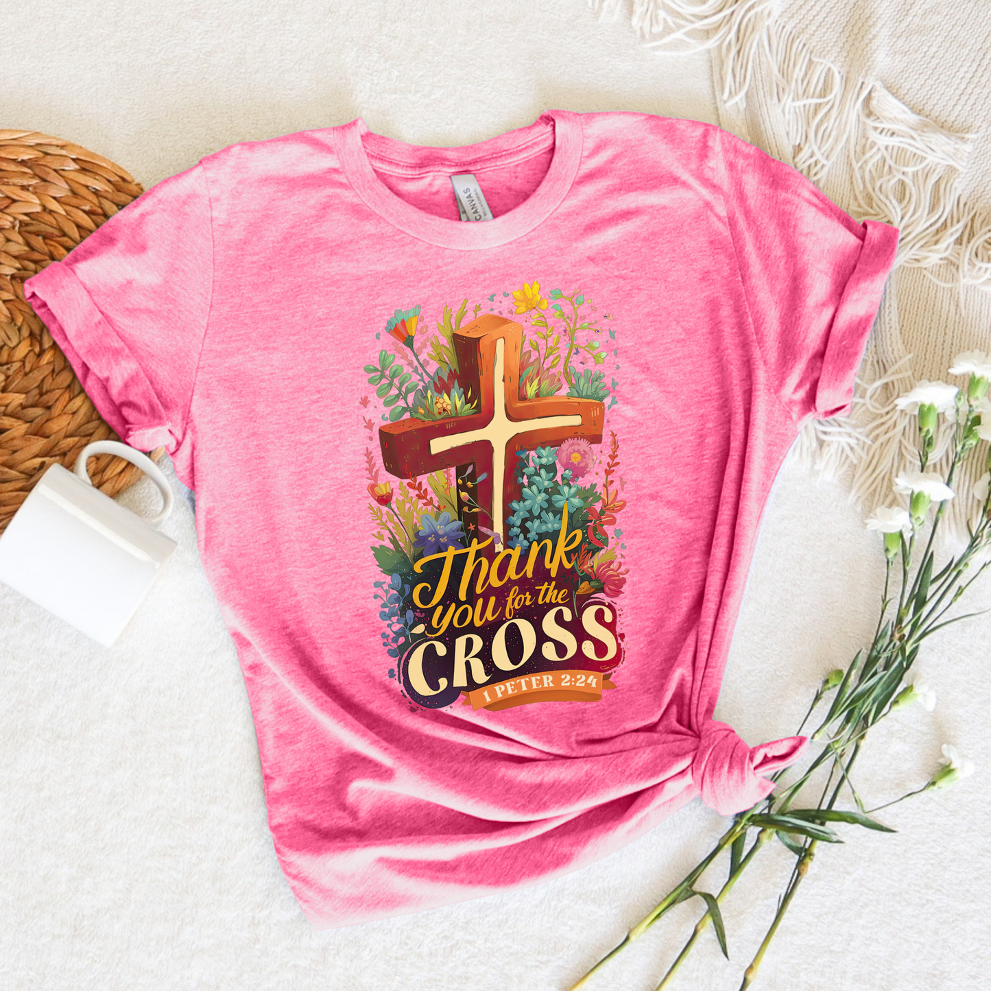 Thank you for the cross tee - Additional Colors