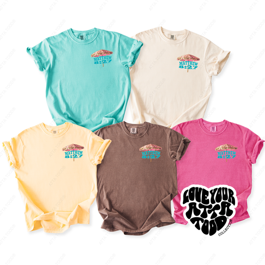 Matthew 8:27 The Winds and Waves Christian Tee | ATTA TOOD