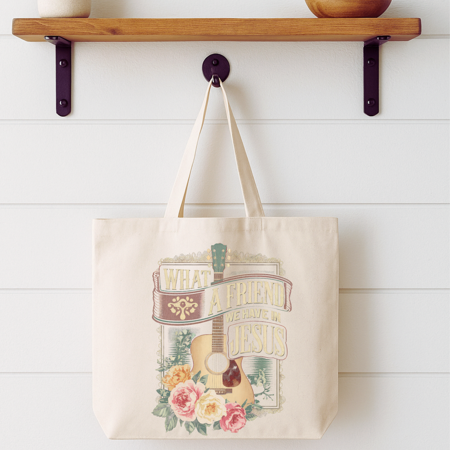 What A Friend We Have In Jesus Tote Bag | Faithbased | ATTA TOOD®