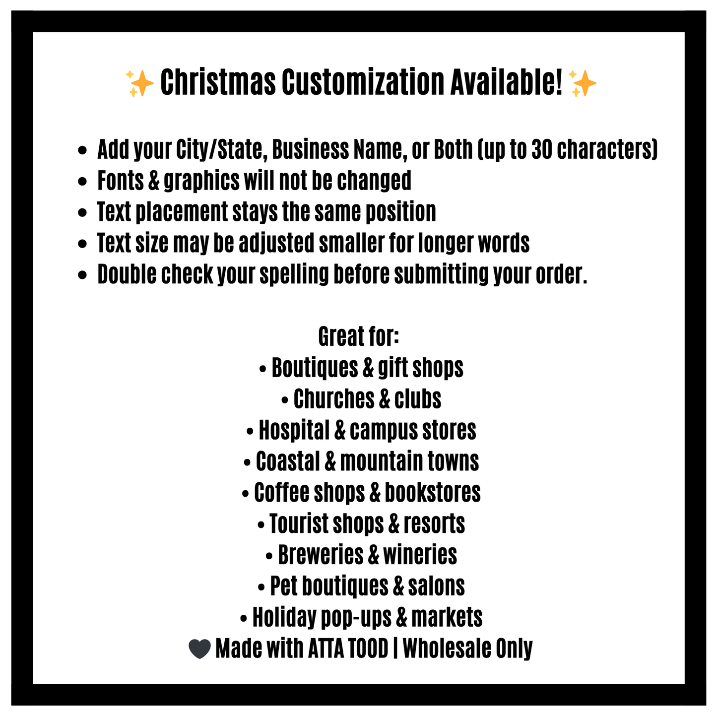 Custom Merry Christmas zip code or shop small sweatshirt