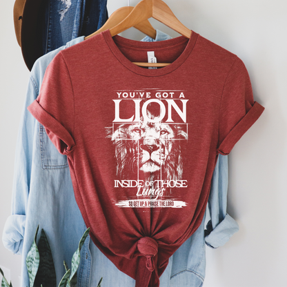 You've Got a Lion Christian Unisex Graphic T-Shirt | ATTA TOOD®