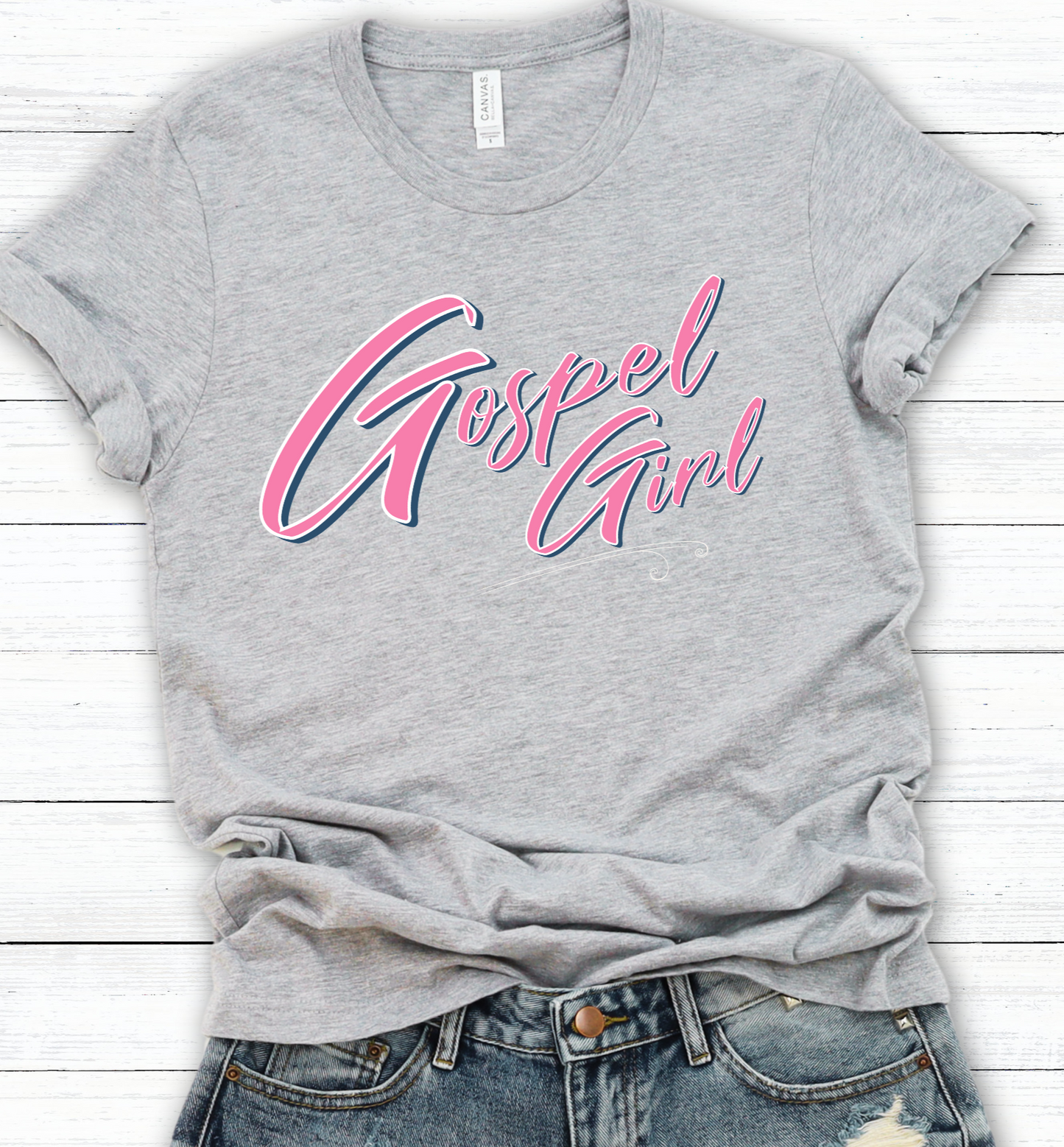 Gospel Girl graphic t-shirt
