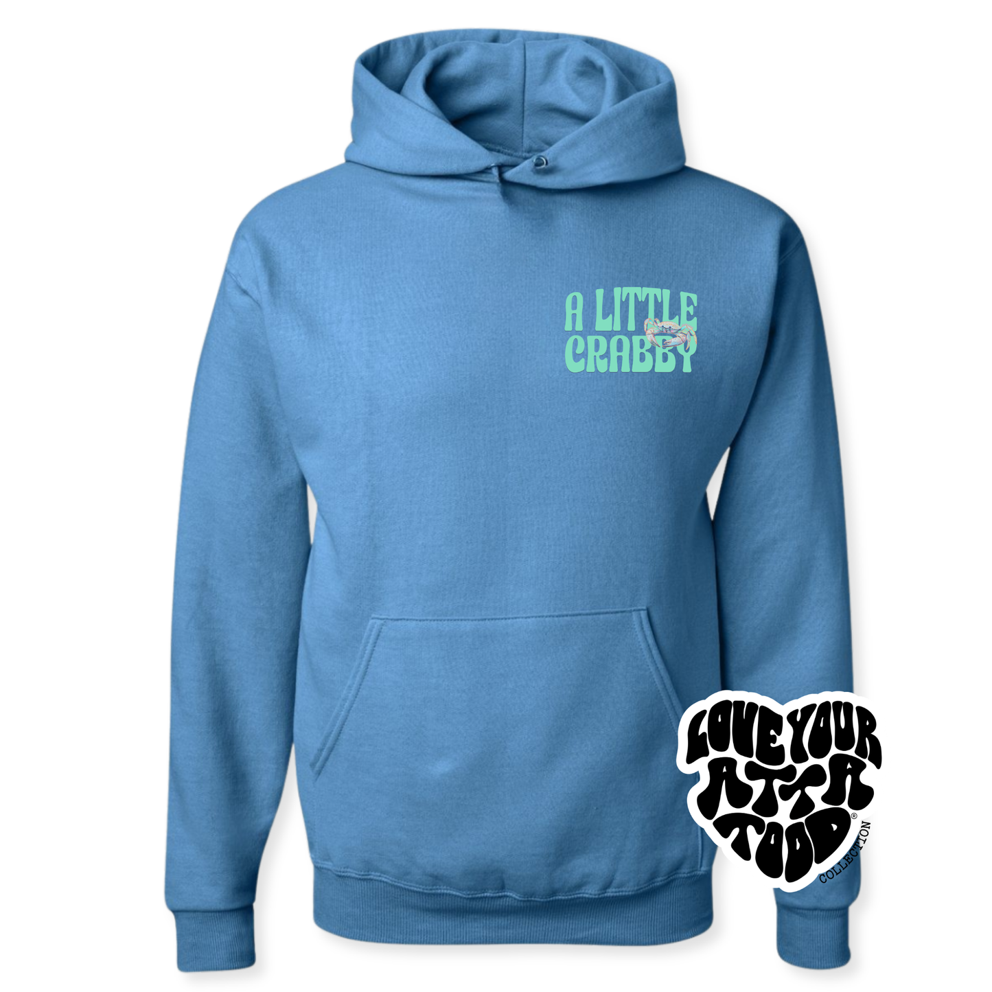 Crabby Without Jesus Christian Graphic Hoodie | ATTA TOOD®
