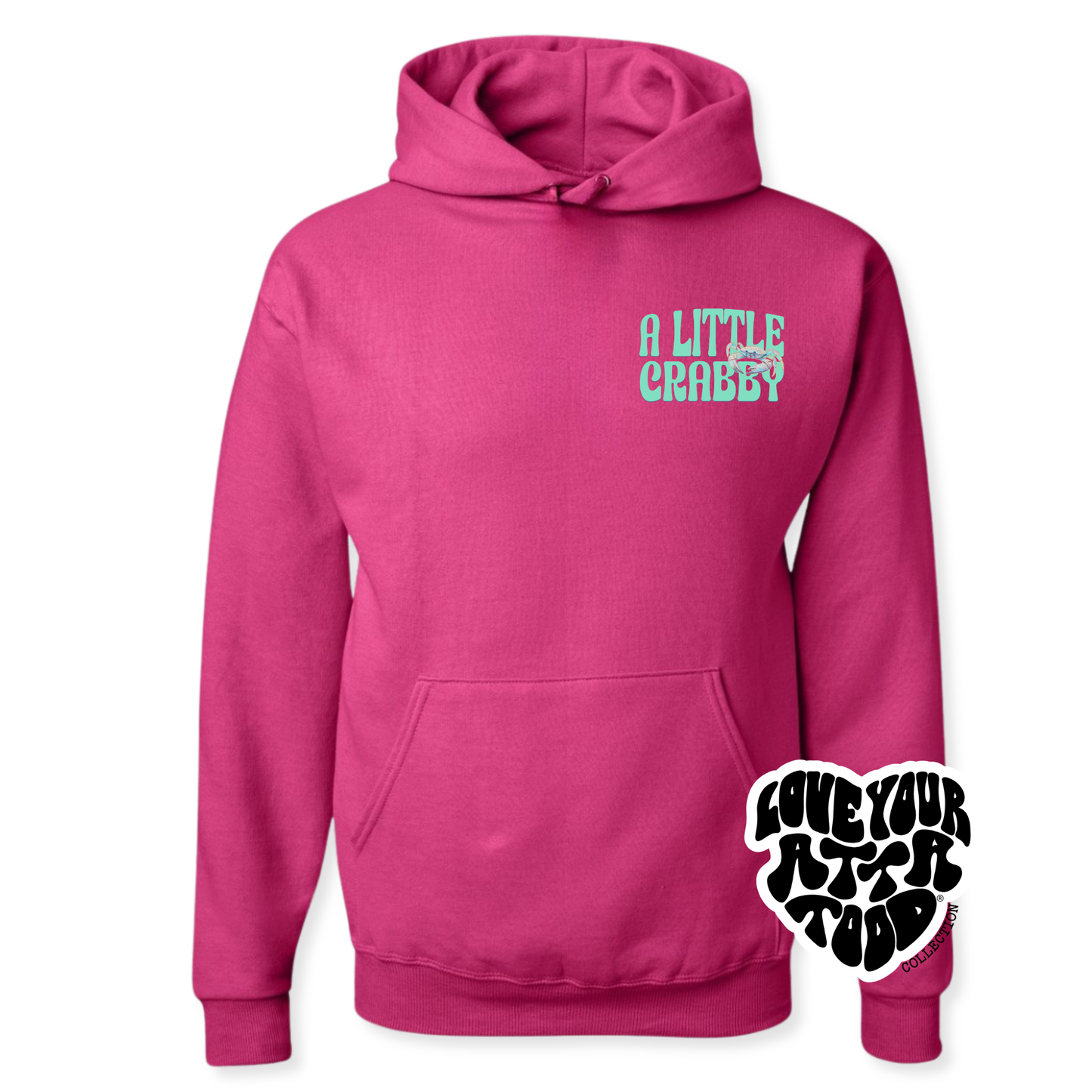 Crabby Without Jesus Christian Graphic Hoodie | ATTA TOOD®