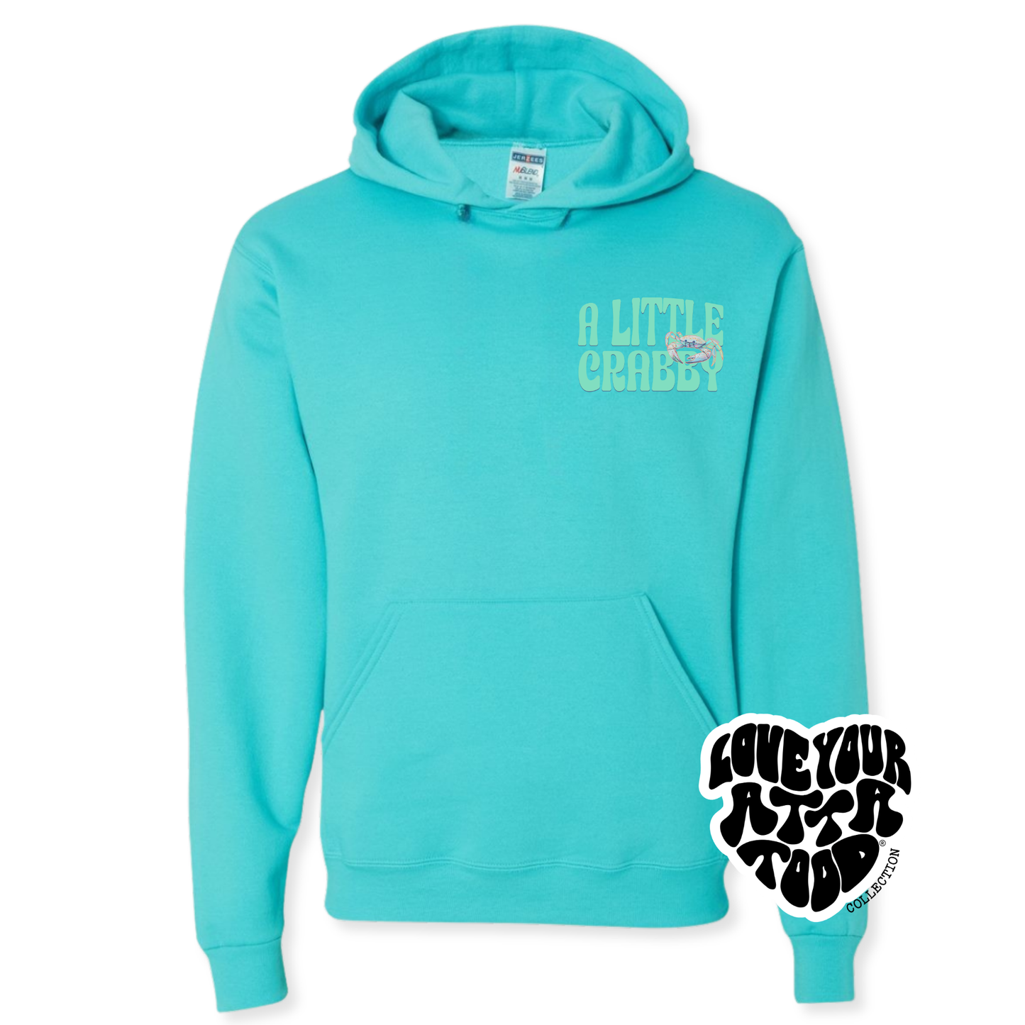 Crabby Without Jesus Christian Graphic Hoodie | ATTA TOOD®