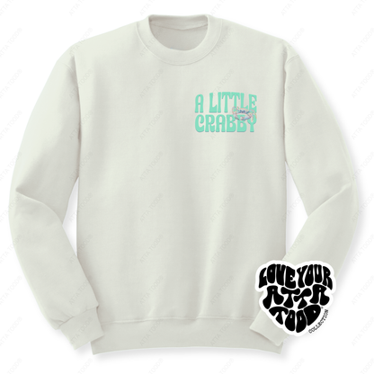 Beach Crab Christian Graphic Sweatshirt | Faith | Coastal