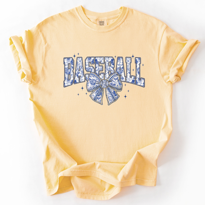 Retro baseball Chinoiserie Comfort Colors® unisex graphic t-shirt