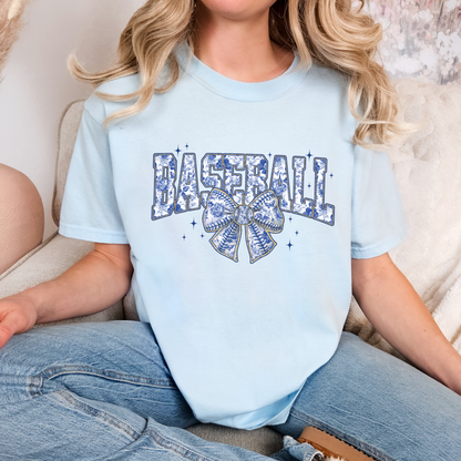 Retro baseball Chinoiserie Comfort Colors® unisex graphic t-shirt