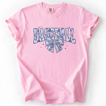 Retro baseball Chinoiserie Comfort Colors® unisex graphic t-shirt