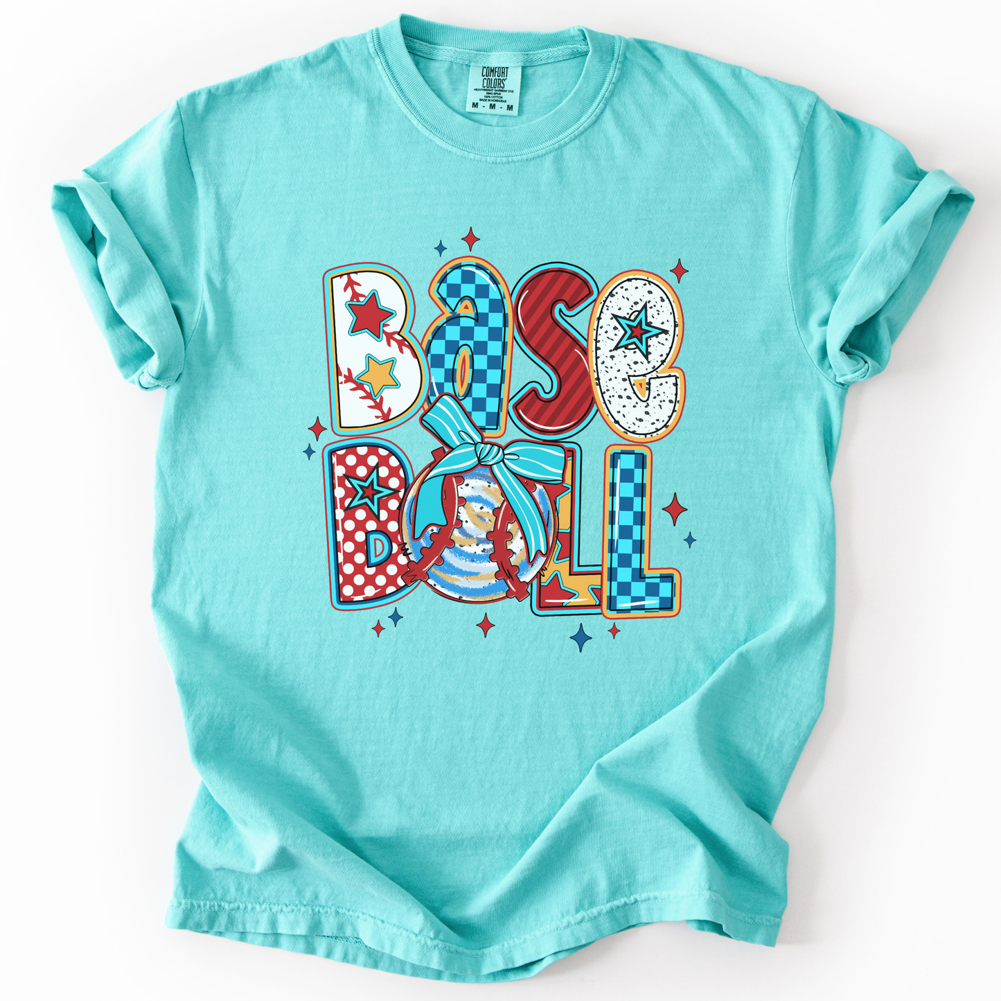 Whimsical baseball Comfort Colors® unisex graphic t-shirt