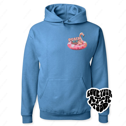 Psalm 46:10 Be Still Christian Flamingo Hoodie | ATTA TOOD®