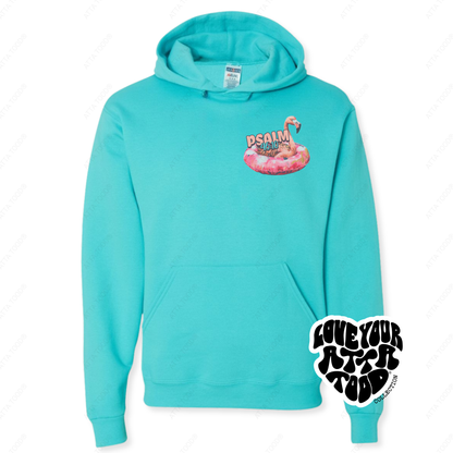 Psalm 46:10 Be Still Christian Flamingo Hoodie | ATTA TOOD®