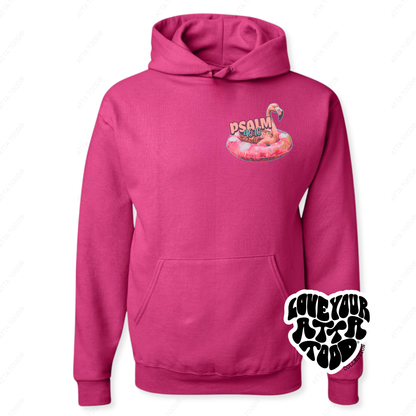 Psalm 46:10 Be Still Christian Flamingo Hoodie | ATTA TOOD®