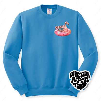 Psalm 46:10 Be Still Christian Flamingo Sweatshirt | ATTA TOOD®