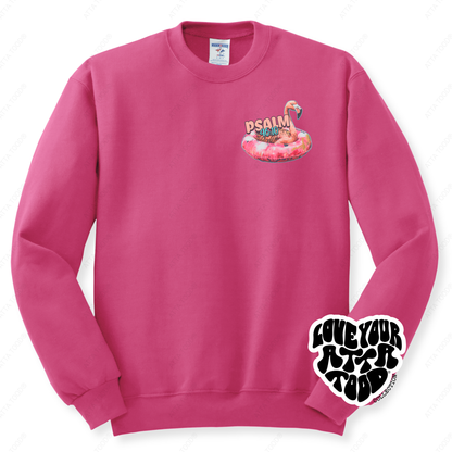 Psalm 46:10 Be Still Christian Flamingo Sweatshirt | ATTA TOOD®