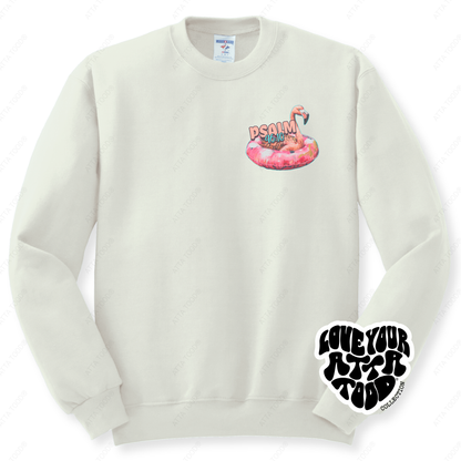 Psalm 46:10 Be Still Christian Flamingo Sweatshirt | ATTA TOOD®