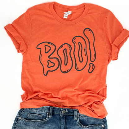 BOO Halloween t-shirt