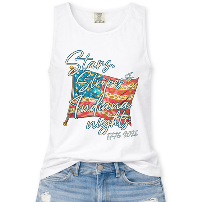 4th of July 250 Celebration Custom State Graphic Tank Top | ATTA TOOD®