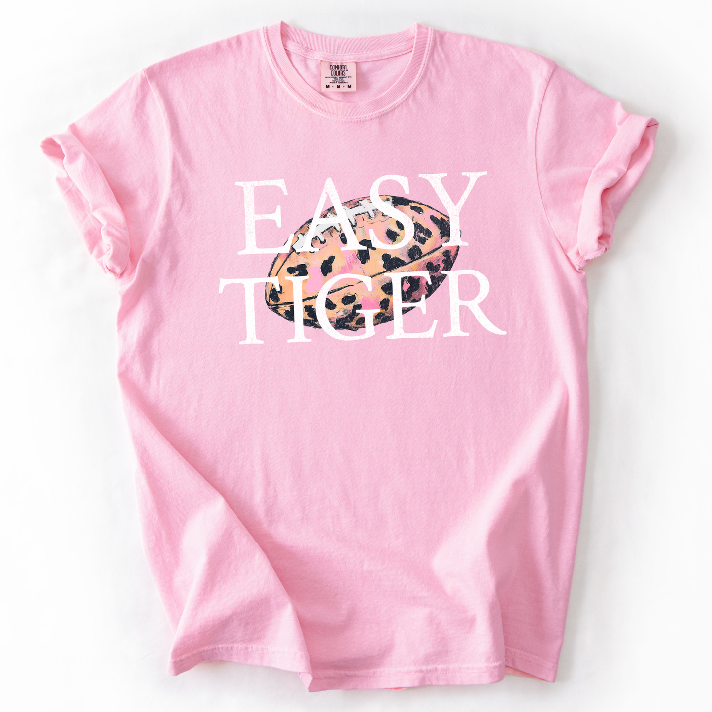 Easy Tiger Football Comfort Colors Graphic Tee