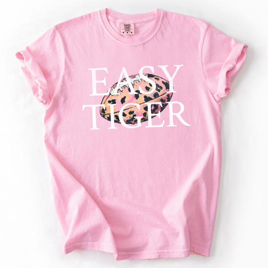 Easy Tiger Football Comfort Colors Graphic Tee