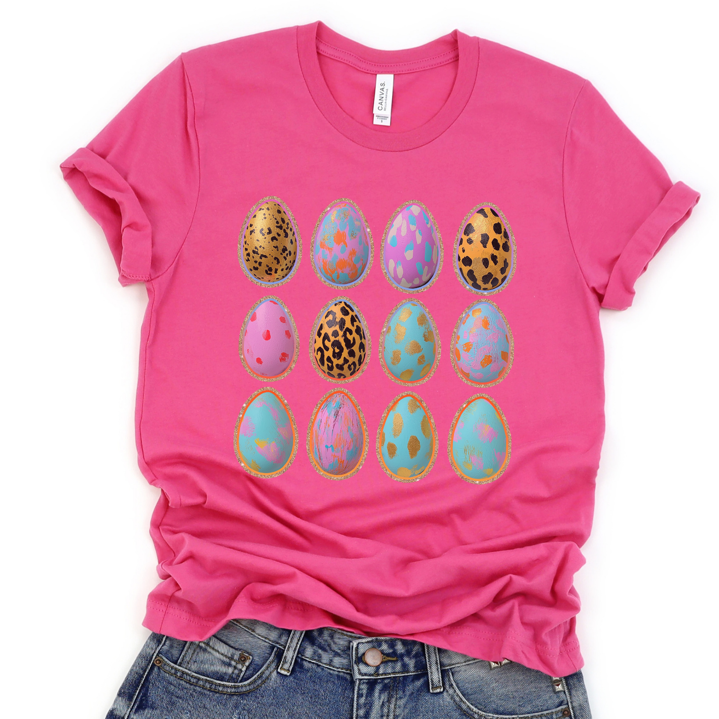Easter Eggs Graphic Tee | Women's Spring 2026 | Polka Dots
