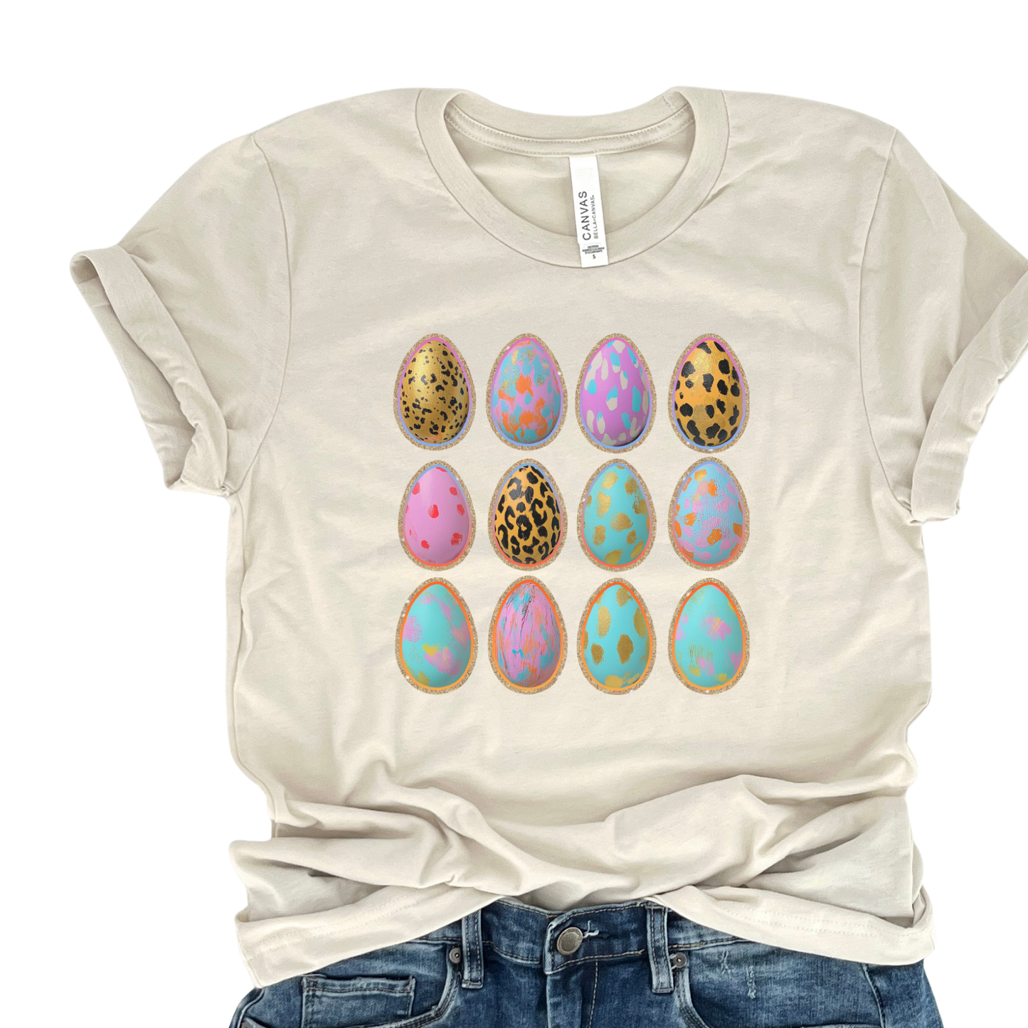 Easter Eggs Graphic Tee | Women's Spring 2026 | Polka Dots