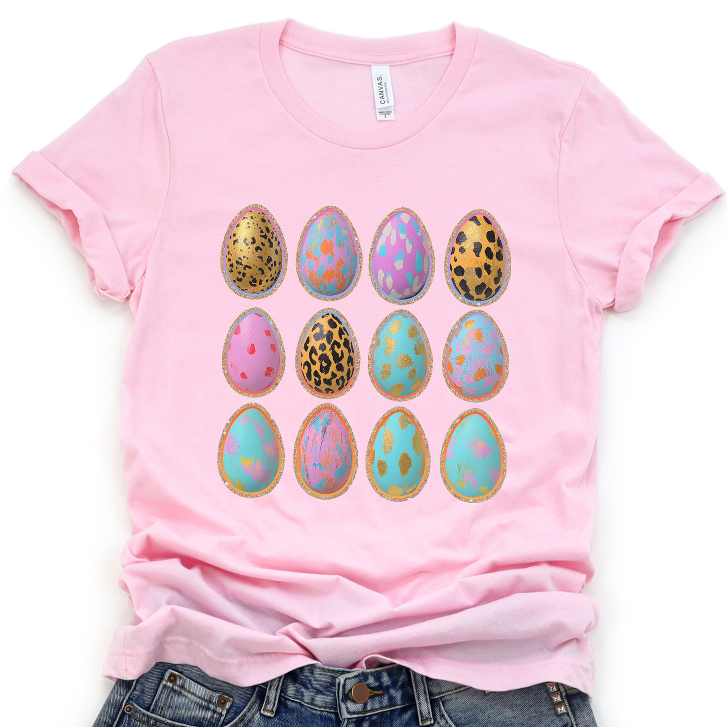 Easter Eggs Graphic Tee | Women's Spring 2026 | Polka Dots