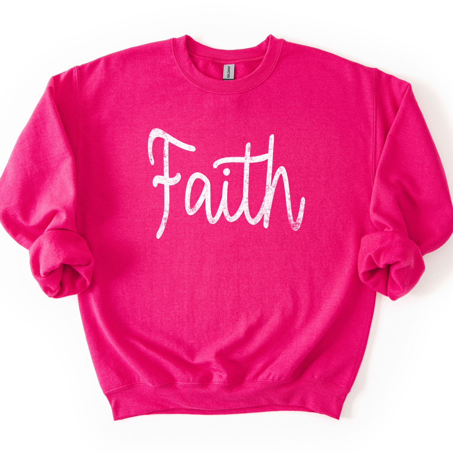 Faith Graphic Sweatshirt |Typography | Religious Crewneck