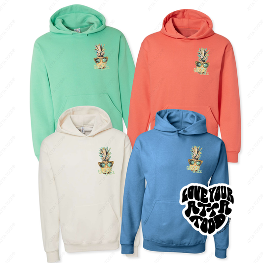 Fruit of the Spirit Christian Graphic Hoodie | Pineapple | Faith