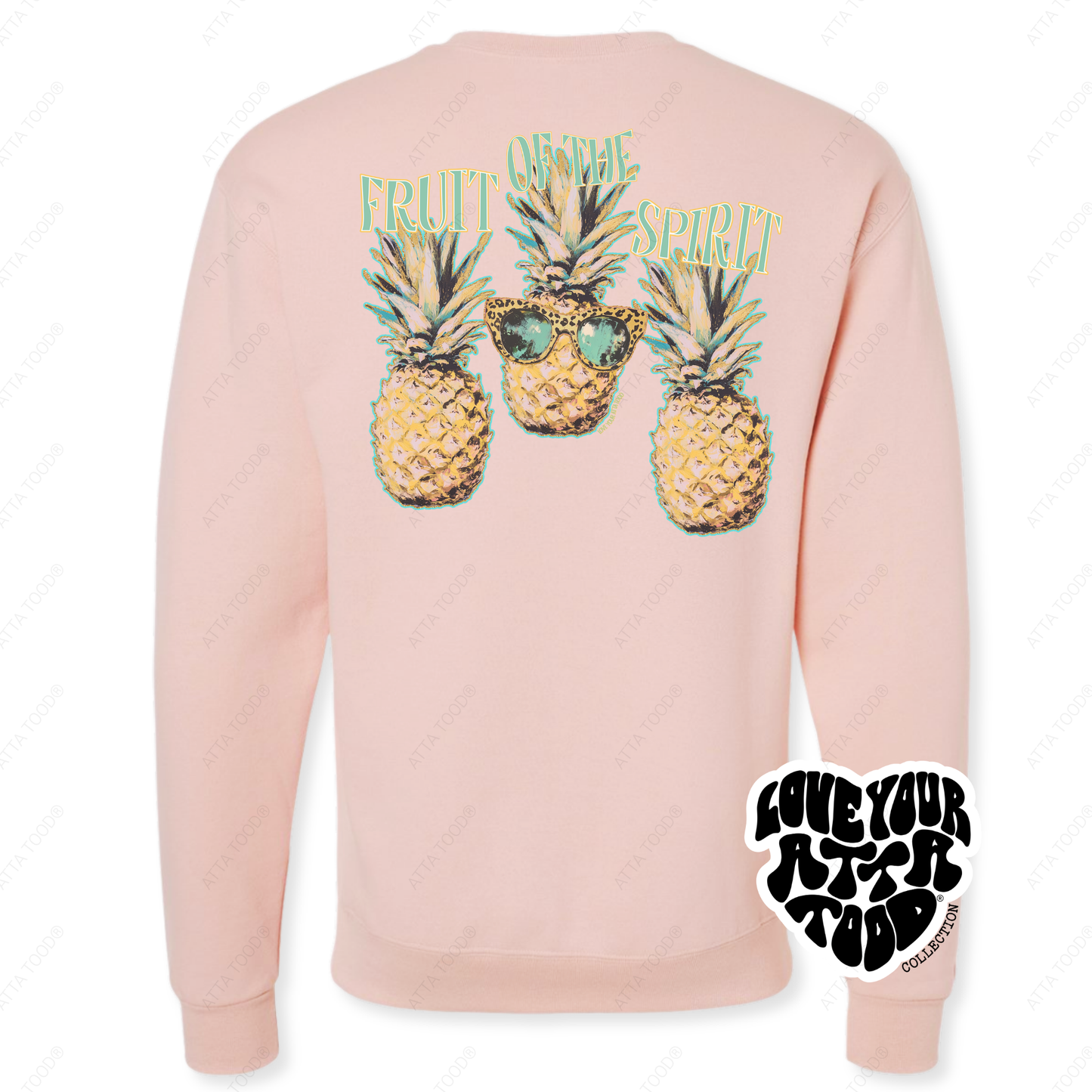 Fruit of the Spirit Christian Graphic Sweatshirt | ATTA TOOD®