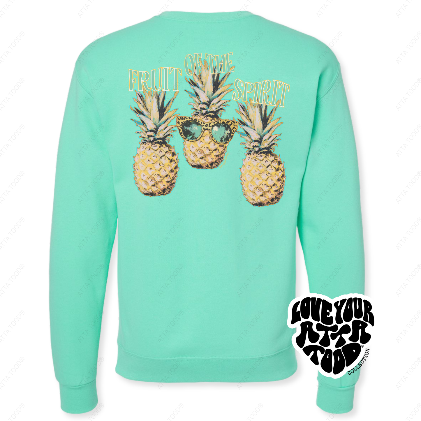 Fruit of the Spirit Christian Graphic Sweatshirt | ATTA TOOD®