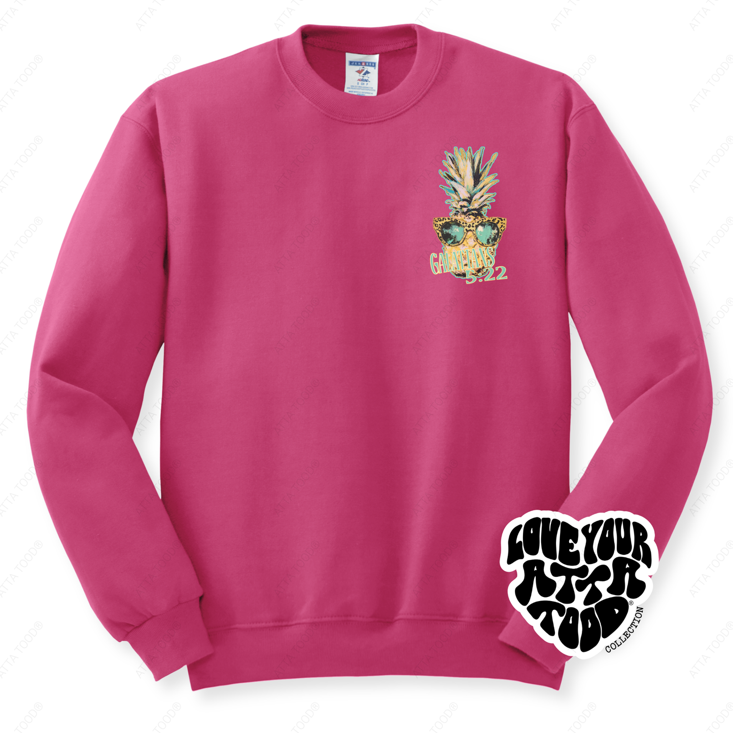 Fruit of the Spirit Christian Graphic Sweatshirt | ATTA TOOD®