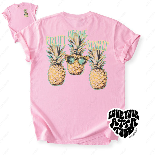 Pineapple Fruit Of The Spirit Faith Graphic Tee | ATTA TOOD